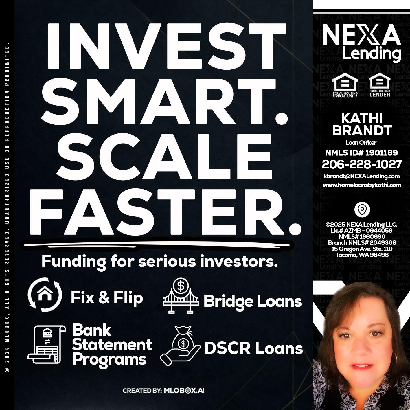 INVEST SMART - Kathi Brandt -Mortgage Loan Originator