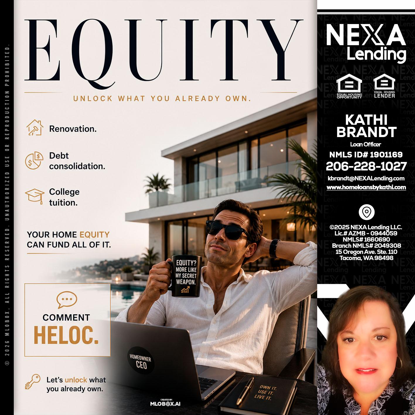 EQUITY - Kathi Brandt -Mortgage Loan Originator