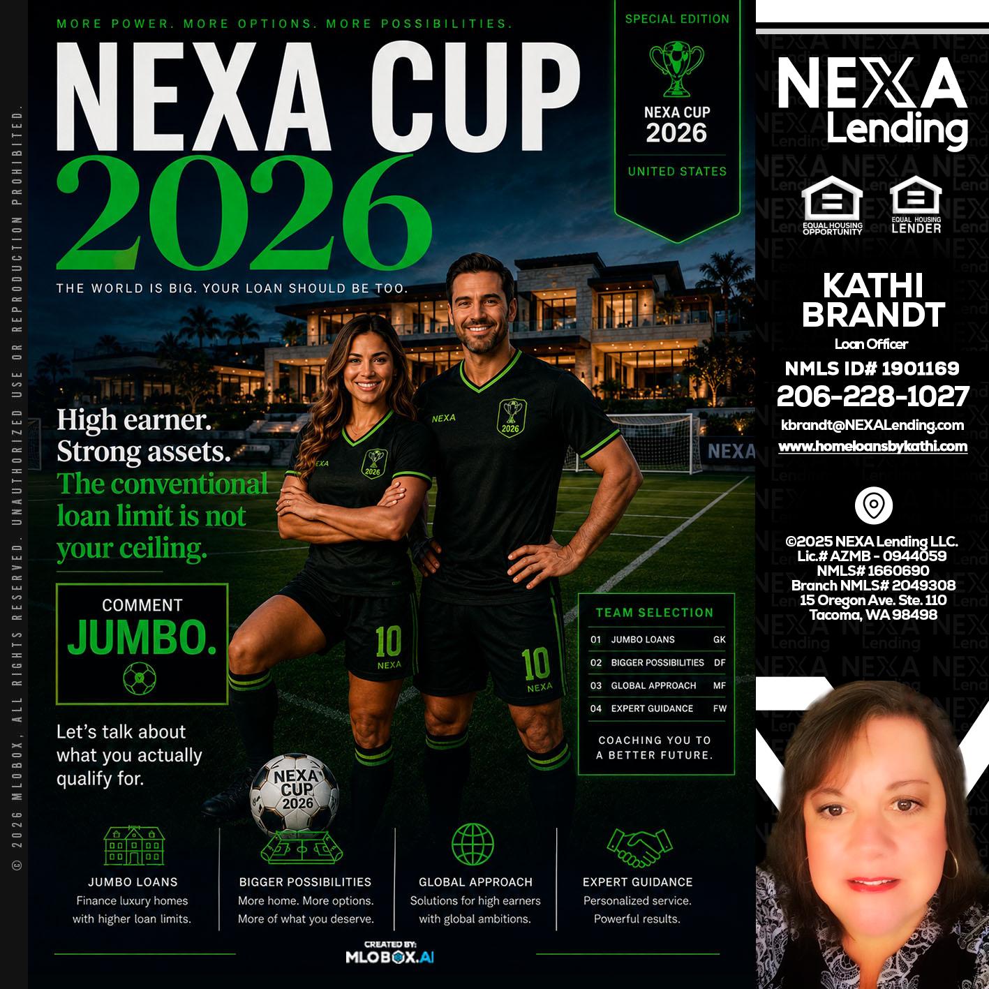 NEXA CUP 2026 - Kathi Brandt -Mortgage Loan Originator