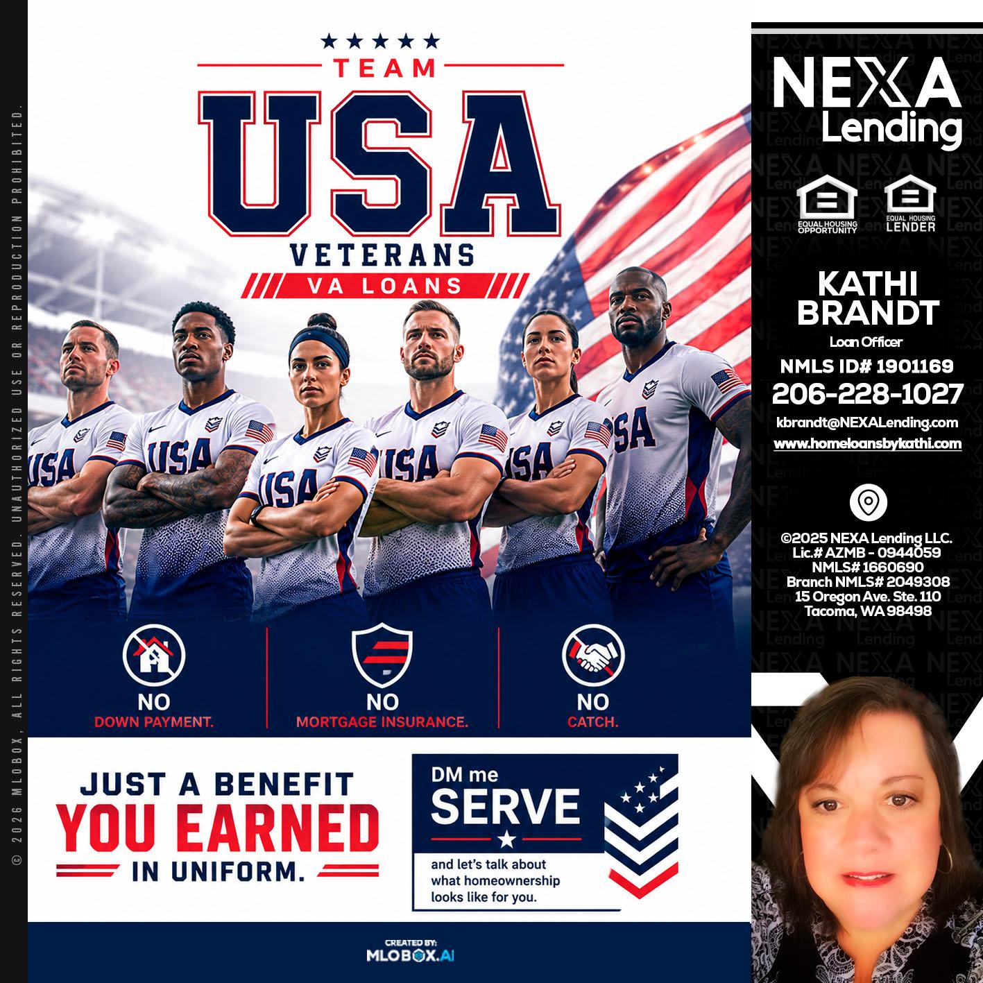 USA TEAM - Kathi Brandt -Mortgage Loan Originator
