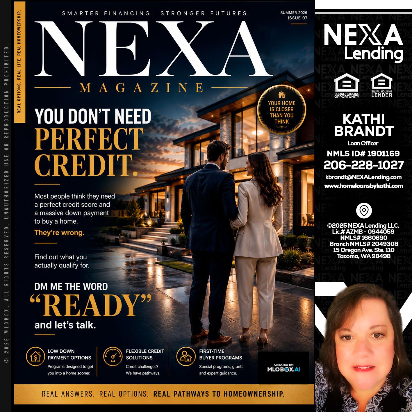 NEXA MAGAZINE - Kathi Brandt -Mortgage Loan Originator