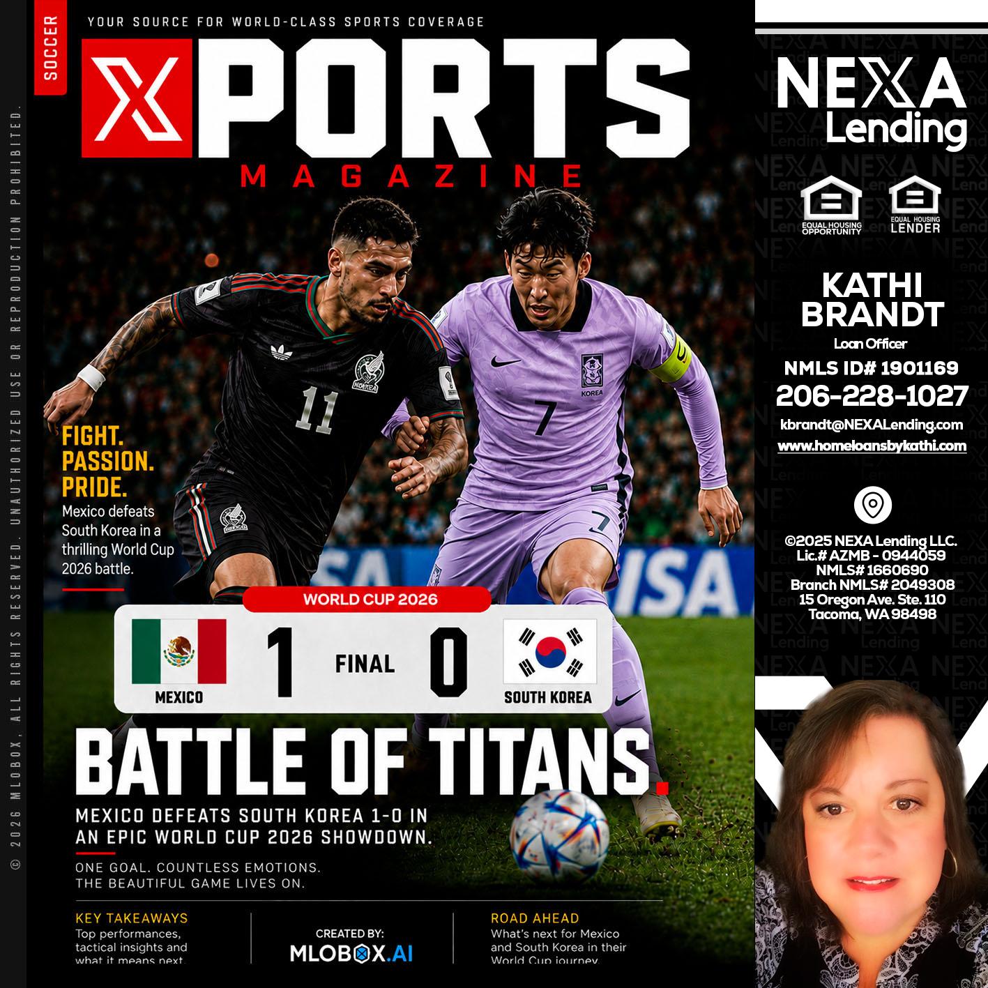 XPORTS MAGAZINE - Kathi Brandt -Mortgage Loan Originator