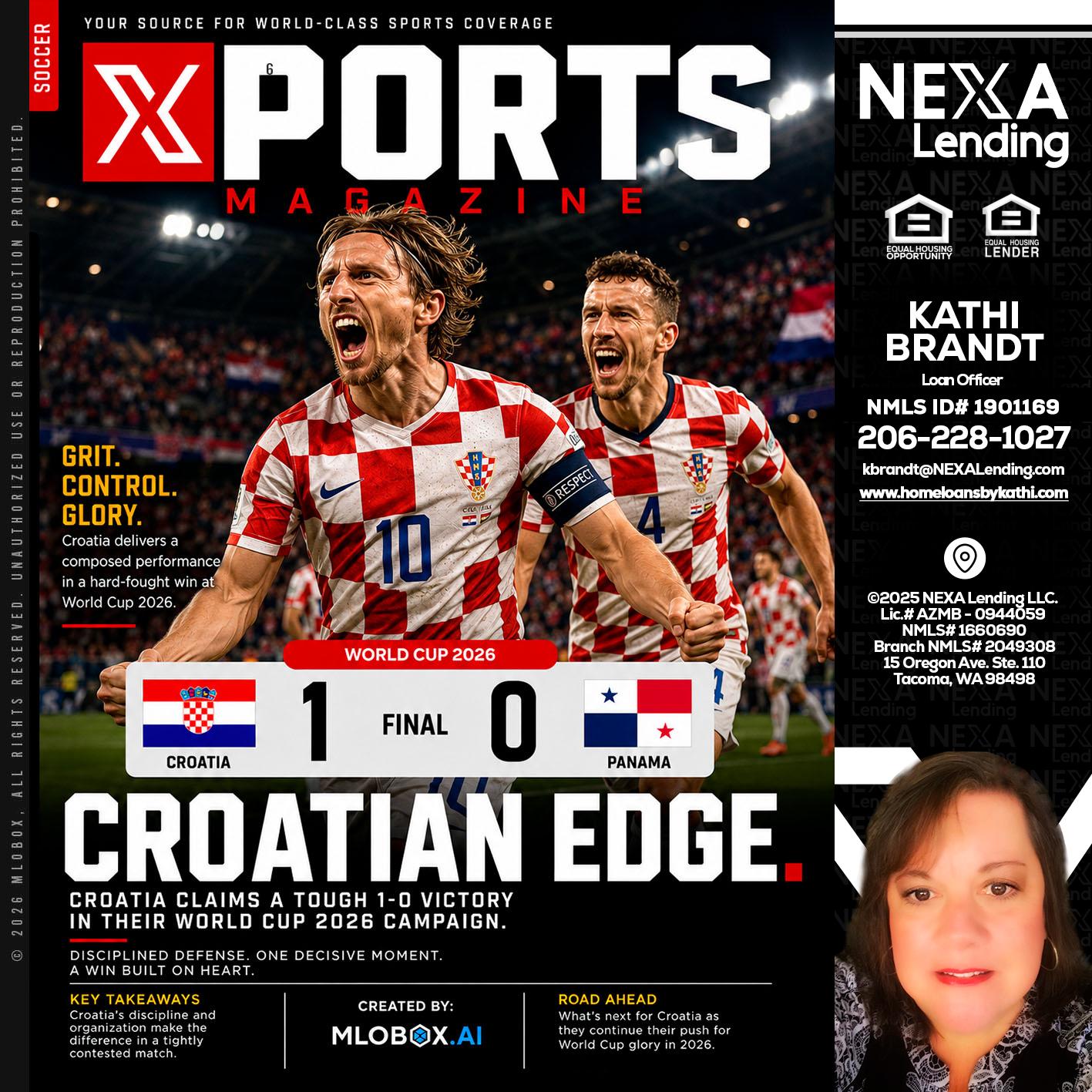 CROATIA 1-0 PANAMA - Kathi Brandt -Mortgage Loan Originator