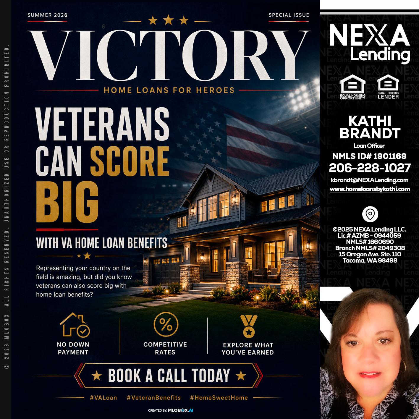 VICTORY - Kathi Brandt -Mortgage Loan Originator