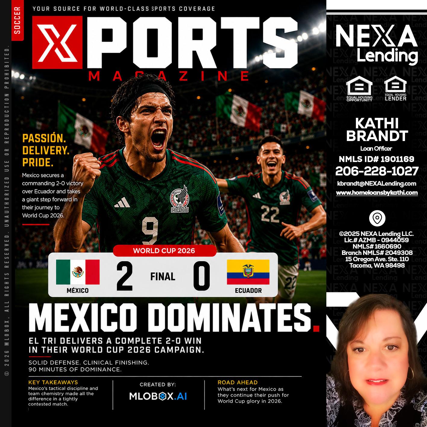 XPORTS MEX 2-0 ECUADOR - Kathi Brandt -Mortgage Loan Originator