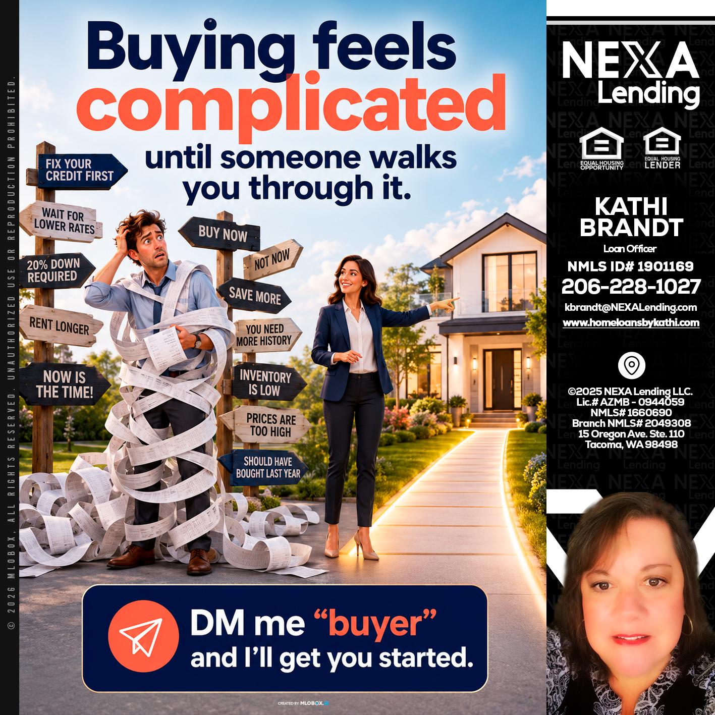 buying feels - Kathi Brandt -Mortgage Loan Originator