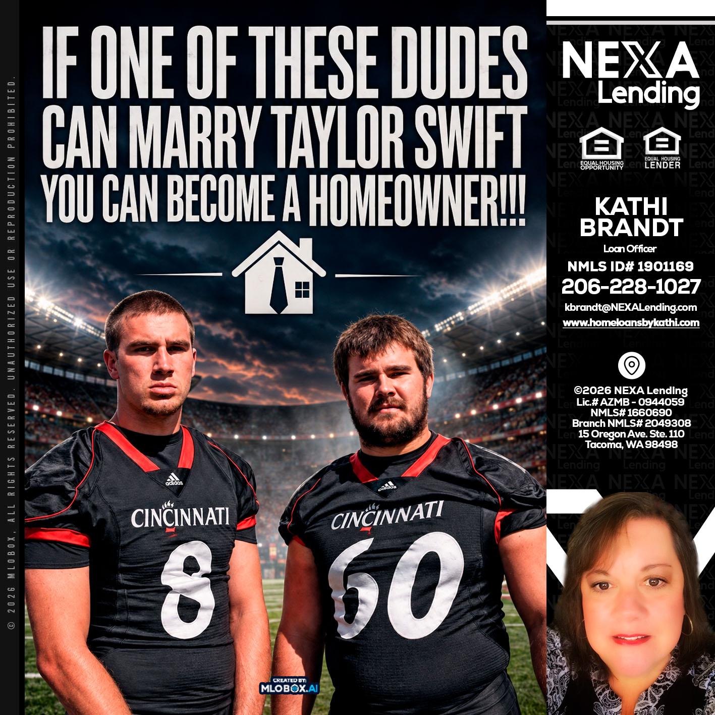 if one of these - Kathi Brandt -Mortgage Loan Originator