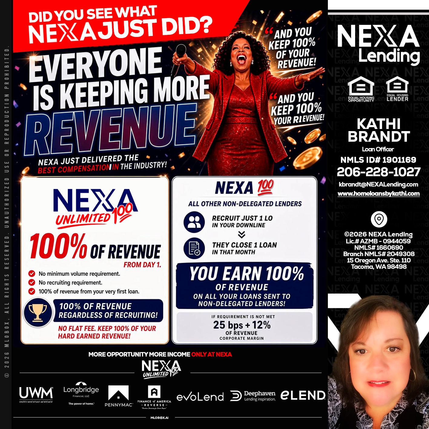 EVERYONE IS KEEPING - Kathi Brandt -Mortgage Loan Originator